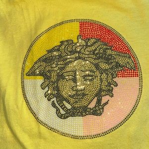 Young Versace Flared Logo Dress size 14